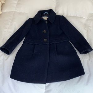 J.Crew Crewcuts peacoat girls size 4/5